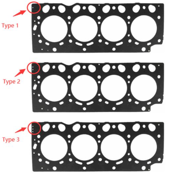 Replacement 04289406 04284067 Cylinder Head Gasket for Deutz BF4M 2012 TCD 2012 L4 2V