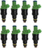 8 Pcs EV1 Fuel Injectors 0280150558 for GM LT1 LS1 LS6