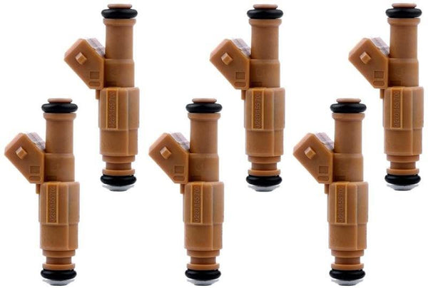 6Pcs Fuel Injector 0280155700 for 1989-1998 Jeep Cherokee