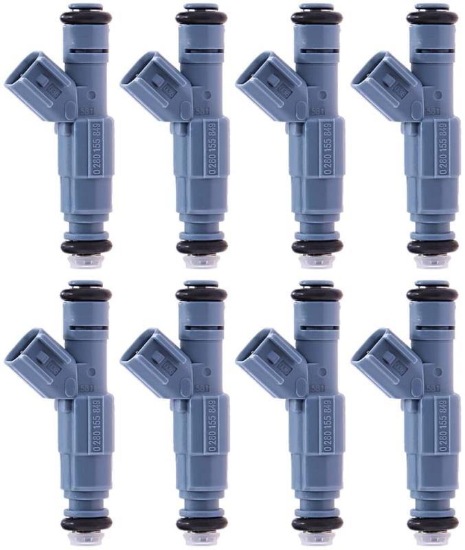 8Pcs Fuel Injector 0280155849 For 2001-2007 Dodge Dakota