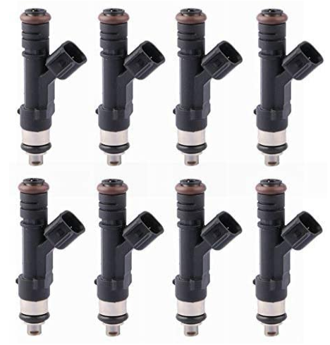 8PCS 0280158003 CM5058 Fuel Injectors Compatible for 2004 Ford F-150 XL XLT FX4 5.4L