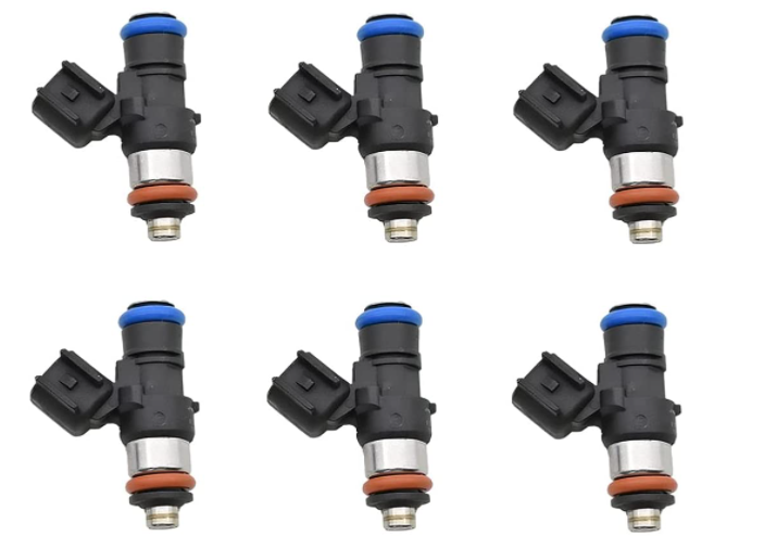 6Pcs Fuel Injectors 0280158189 For Ford Mercury Mazda 3.0L Escape Fusion V6