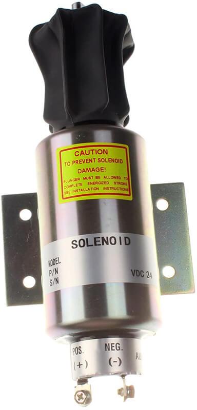 Stop Solenoid 04400-08210 0440008210 04400-02000 0440002000 24V for Mitsubishi Genset Dorman Genset Perki 4008 4016 Engine