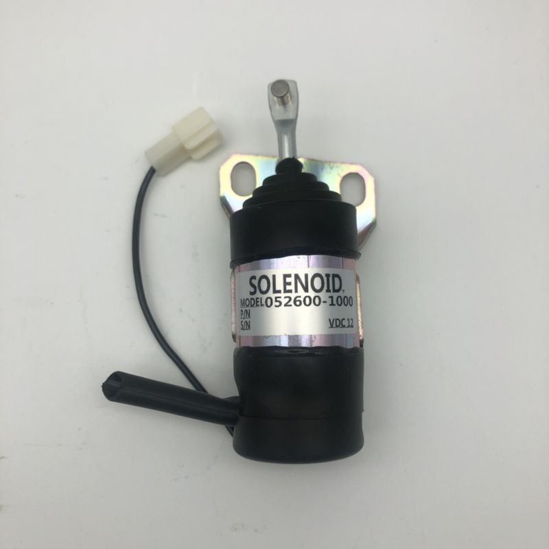 12V Fuel Shutoff Solenoid 052600-1000 15471-60010 for Kubota Tractor B1550 B1750 B20 B2150 B9200