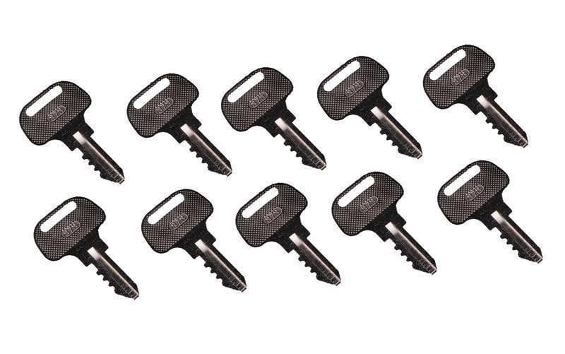 10PCS Key 55364-41180 373 for Kubota F2000 F2100 F2400 FZ2100 FZ2400