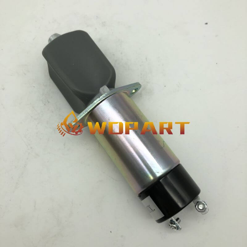 Wdpart 1500-2025 1502-12A6U1B5S1 Diesel Fuel Stop Solenoid fit for Woodward 12V