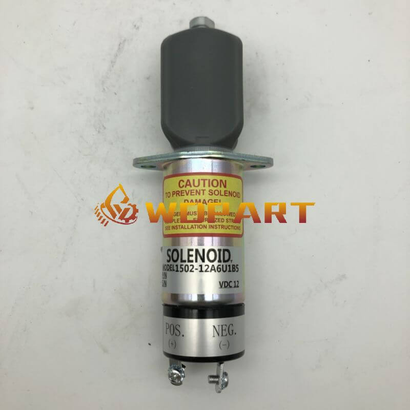 1500-2024 1502-12A6U1B5 Diesel Fuel Stop Solenoid for Woodward 12V