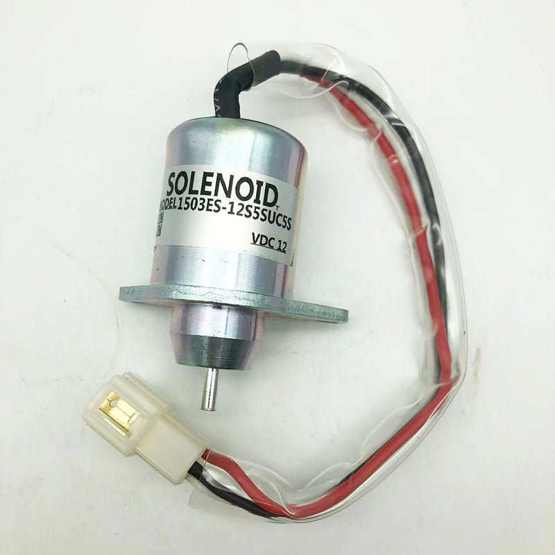 119653-77950 Fuel Shut Off Shutdown Solenoid for Yanmar John Deere X495 X595 X740 4110 4115 1435 1445 1545 1565 | WDPART