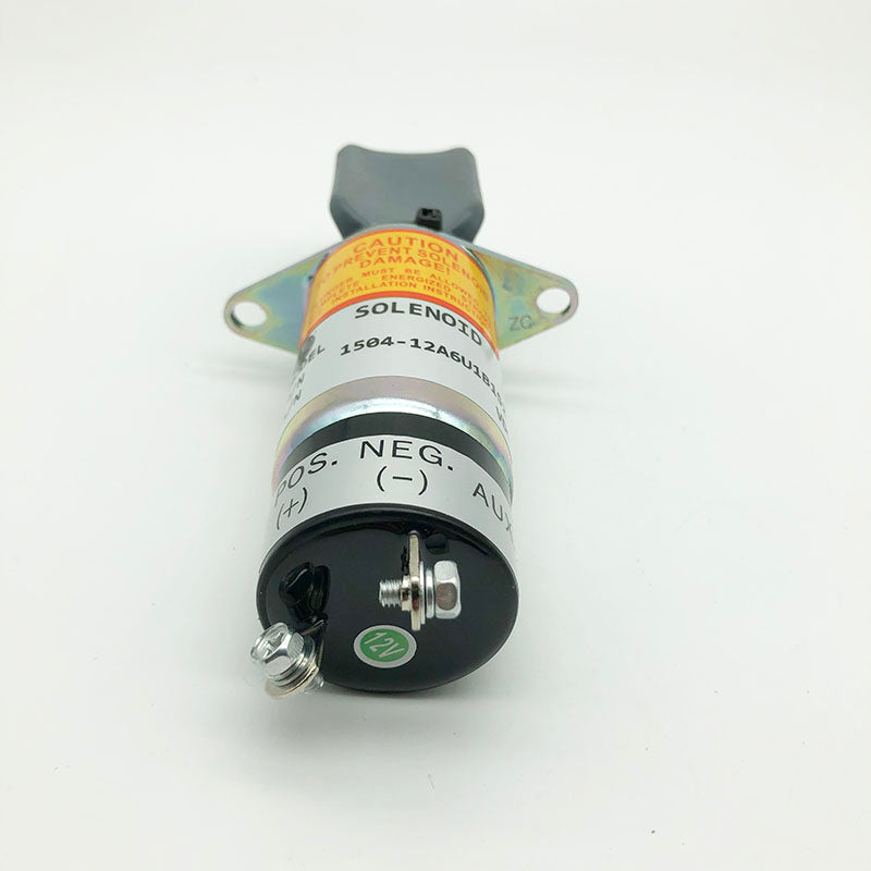 1504-12A7U1B1 SA-3527-T 12VDC 2 Terminals Shutoff Solenoid 12V for Yanmar Engine | WDPART