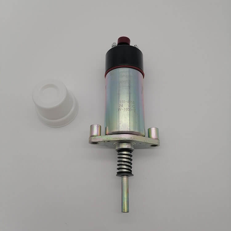 3E 7985 155 4653 Fuel Shut Off Solenoid 24V For Caterpillar 3e-7985-155-4653-fuel-shut-off-solenoid-24v-for-caterpillar