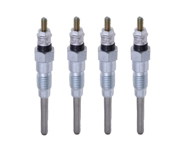 4PCS Glow Plug 19077-65510 19077-65511 for Kubota L Series V2203 KX121-3  KX161-2 KX131-3S R510 R520 R520S D1803 D1703 D1503 D1403