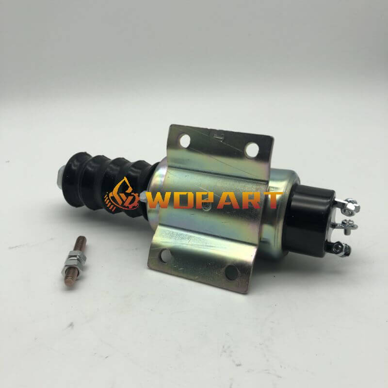 Wdpart Diesel Stop Solenoid 2300-1514 2370-12E7U1B2S1A for Woodward 2370 Series
