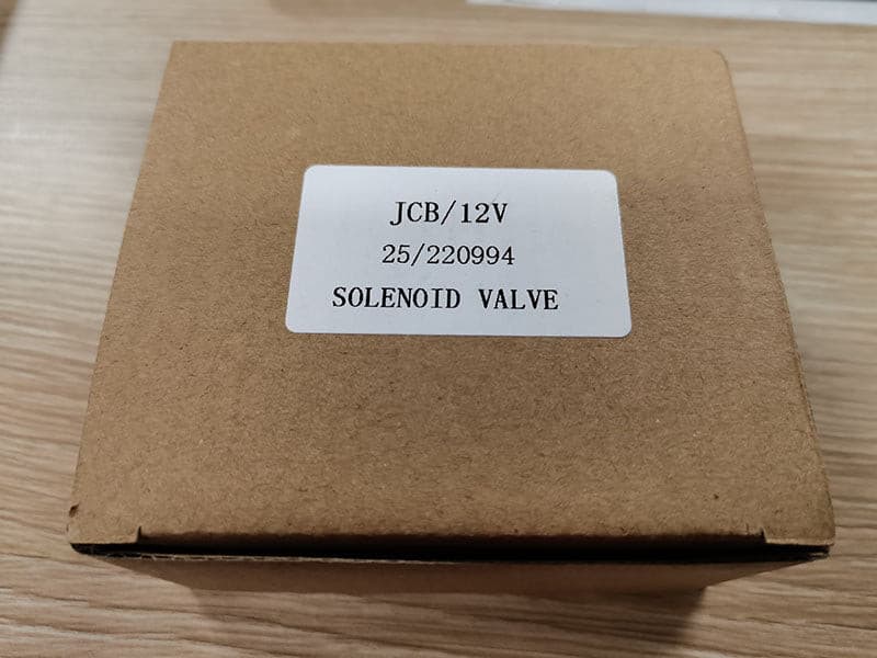 25-220994 25220994 Solenoid Valve 12V for JCB Backhoe PS760 TCH660 3CX-2