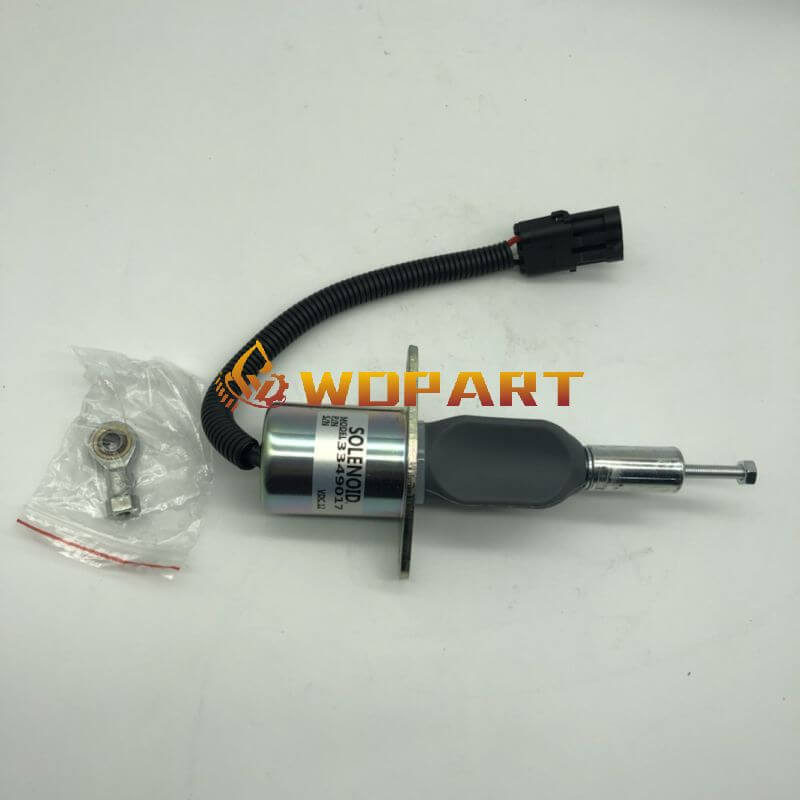 Wdpart Replacement Solenoid 3349017 12V For Cummins Engine ISD4.5 QSB3.9-30