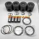 Wdpart Piston and Ring Kit STD 4115P001 for Perkins Engine 1106C
