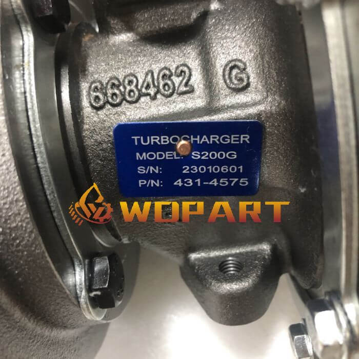 Turbo S200 Turbocharger 431-4575 4314575 for Caterpillar CAT XQP150 Generator Set C7.1 Engine