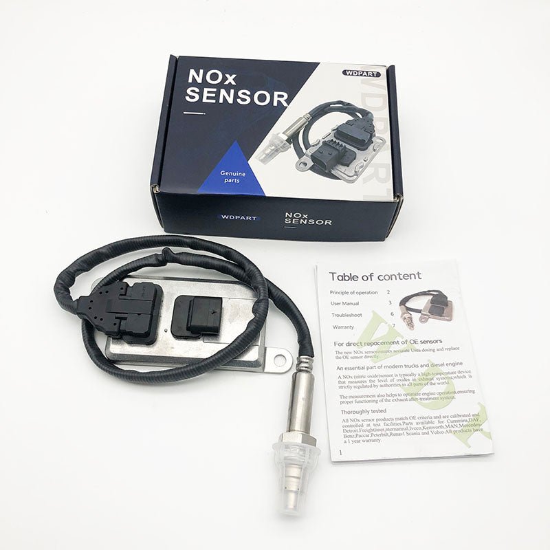 5WK9 6714 5WK96714 Nitrogen Oxide Oxygen NOx Sensor 24V for VOLVO Renault Scania DAF | WDPART