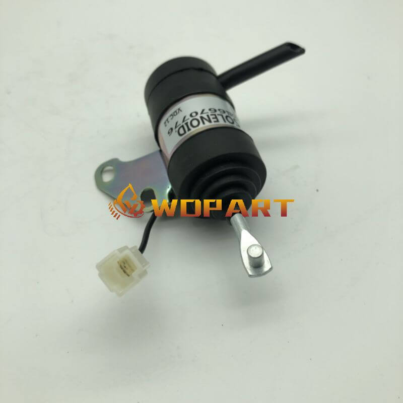 Replacement 6670776 shutoff solenoid for Bobcat 319 320 324 418 453 E08 E14 E16 MT55