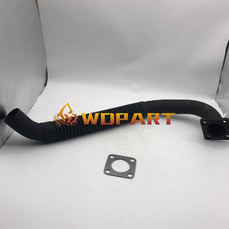 6701151 Exhaust Muffler Pipe with Gasket for Bobcat Skid Steer Loader 763 S185 S150 S160 S175 S130 751 763