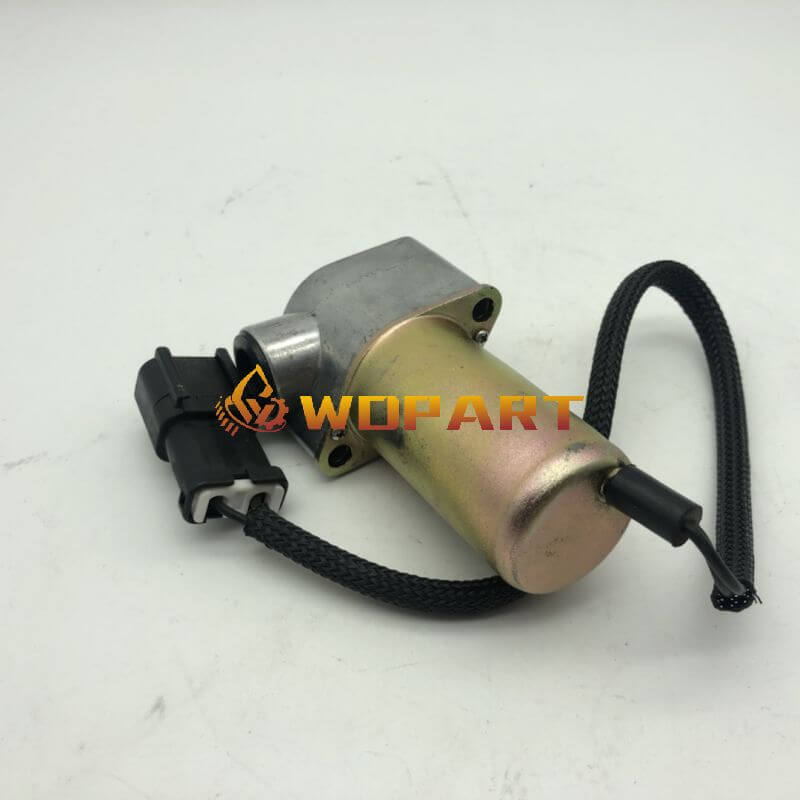 Replacement 702-21-07010 Fuel Solenoid Valve For Komatsu PC100-6 PC120-6 PC200-6 6D102 4D102