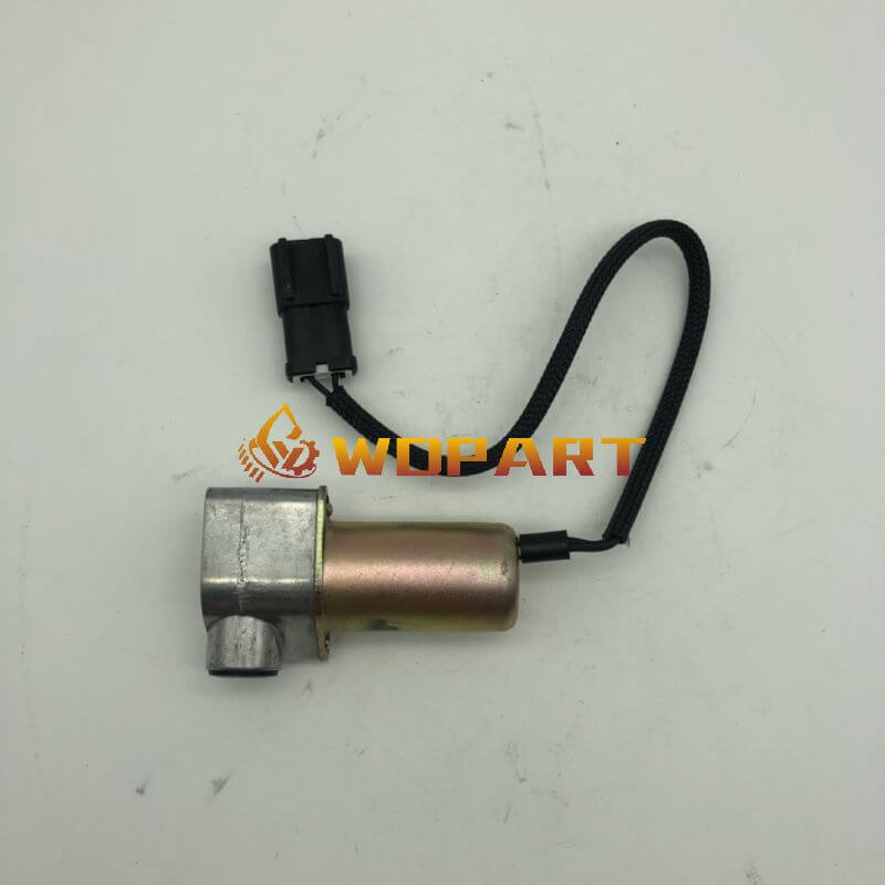 Replacement 702-21-07010 Fuel Solenoid Valve For Komatsu PC100-6 PC120-6 PC200-6 6D102 4D102