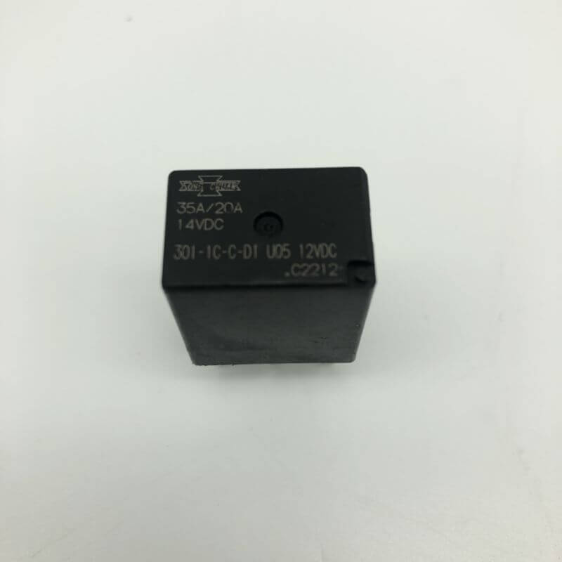 Black Relay 7219044 5 Pins 10A Compatible with Bobcat S770 S850 T450 T550