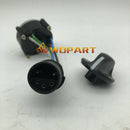 Wdpart 7Y-5465 Throttle Rotary Knob Switch With Round Plug for CAT Caterpillar 320C 320D E320C E320D Excavator