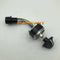 7Y-5465 Throttle Rotary Knob Switch With Round Plug for CAT Caterpillar 320C 320D E320C E320D Excavator