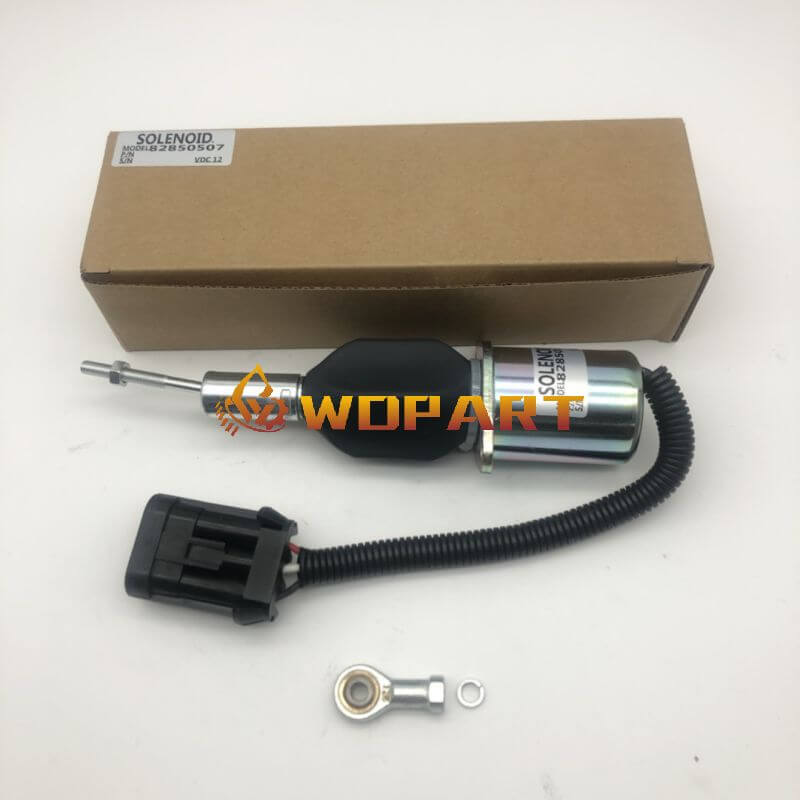 Fuel Stop Solenoid 82850507 F2NN9D278AA F3NN9D278AA SA-4160-12 for Ford New Holland Tractor