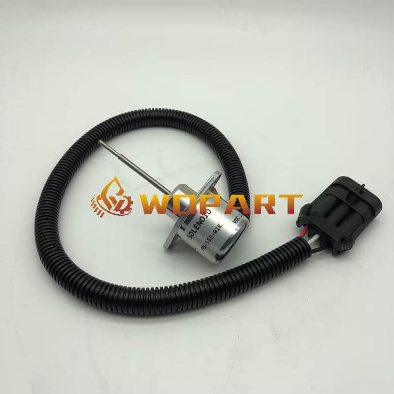 96-153-01K 9615301K Diesel Stop Solenoid 12V with 3 Ternimals for Carrier Truck APU CT2-29 Model PC6000