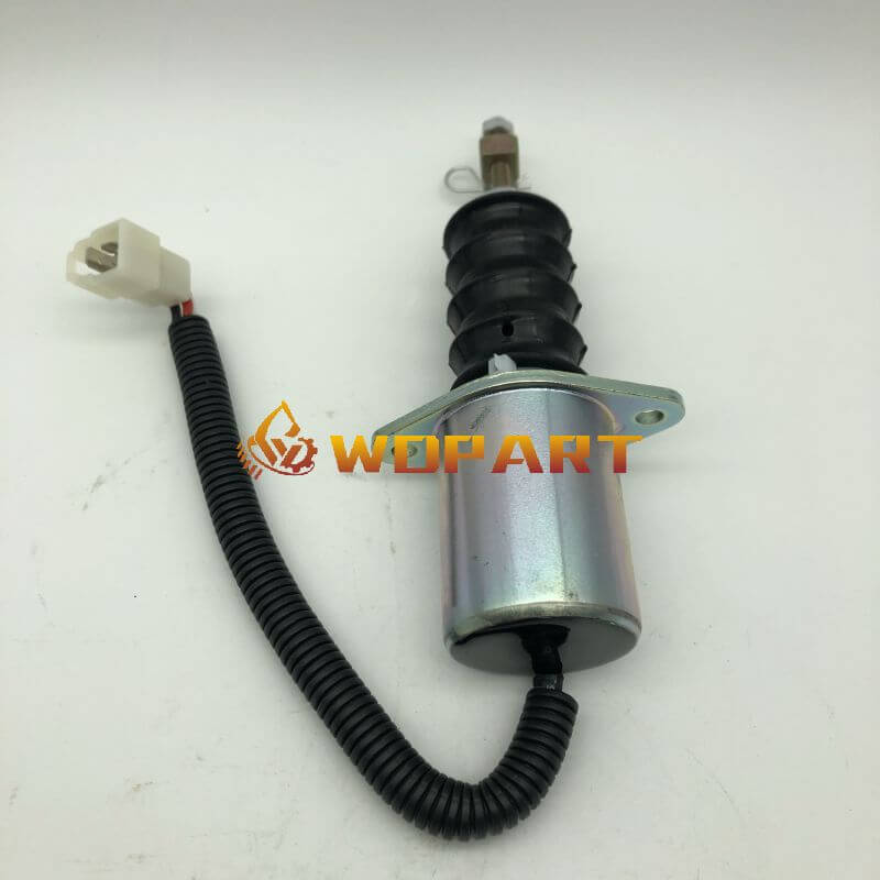 12V Stop Solenoid P610-C5V12 AM882277 AM876416 119629-66801 for John Deere 670 770 870 970 1070 Compact Tractor