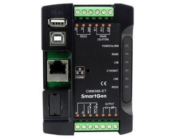 SmartGen CMM366-ET Cloud Monitoring Modem with Wired Ethernet connects cloud server | WDPART
