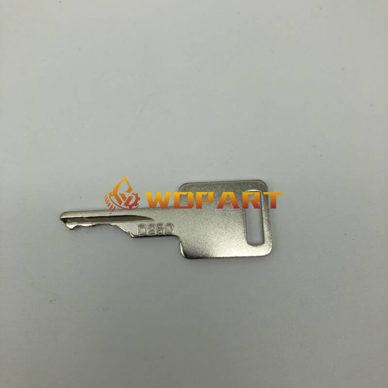 10PCS D250 Ignition Keys 307852A1 for Bobcat Terex Grove JLG Komatsu Timberjack Forklift Vermeer