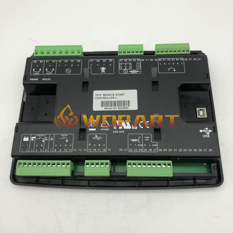 DSE7210 Electronic Control Module Panel For Deepsea Generator Controller W/LCD