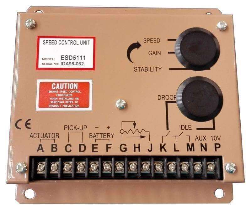 ESD5111 8017472 Electronic Engine Speed Controller GAC Governor for GAC 5000 Series