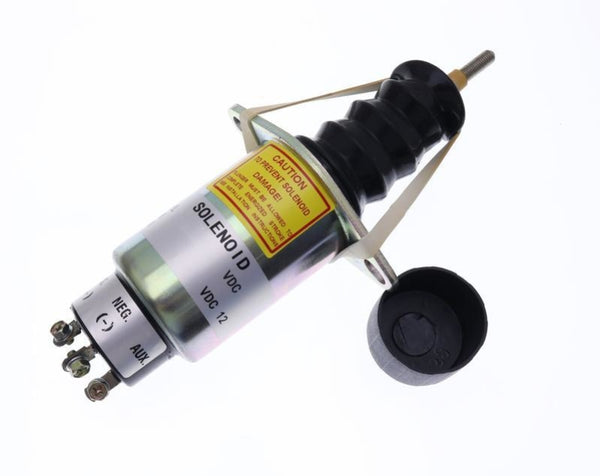 Diesel Stop Solenoid SA-3387 2003-12S2U1B2A 12V compatible with Woodward 2000 Series | WDPART