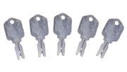 5 Pcs Ignition Keys For Clark Crown Gradall Hyster Komatsu