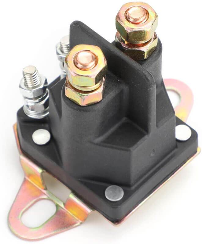 Starter Relay Solenoid Replacement For John Deere S240, X305R, X310, X350 Mowers - OEM MIU12537 Compatible
