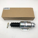 Diesel Stop Solenoid SA-2606-A 2001-12E2U1B2A 12V with 3 Terminals for Woodward 2000 Series