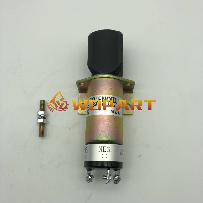 Wdpart Diesel Stop Solenoid SA-4617 RSV 1752ES-12RUC13B1S5NK for Woodward
