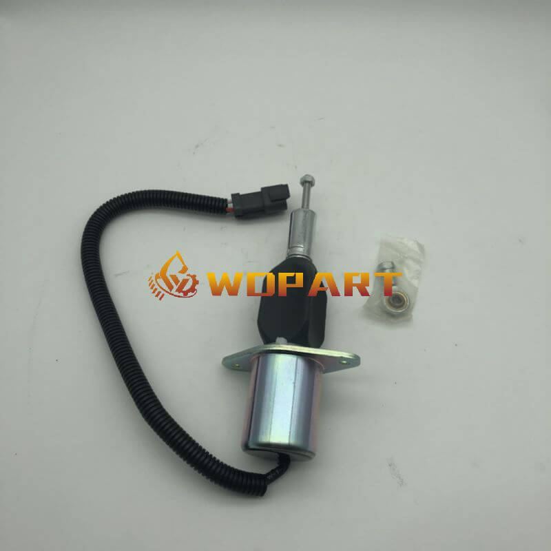 Replacement 4063712 SA-5030-24 4063500 6743-81-91 24V Shutdown Solenoid for Cummins C8.3L engine