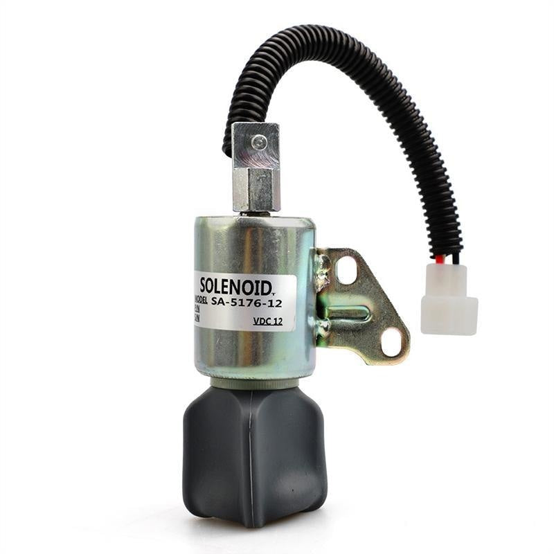 Valvola Spegnimento Cummins Elettrovalvola Arresto Motore 24V Cummins - 3932530 Per 4BT 6BT5 Elettrovalvola Cummins 24V