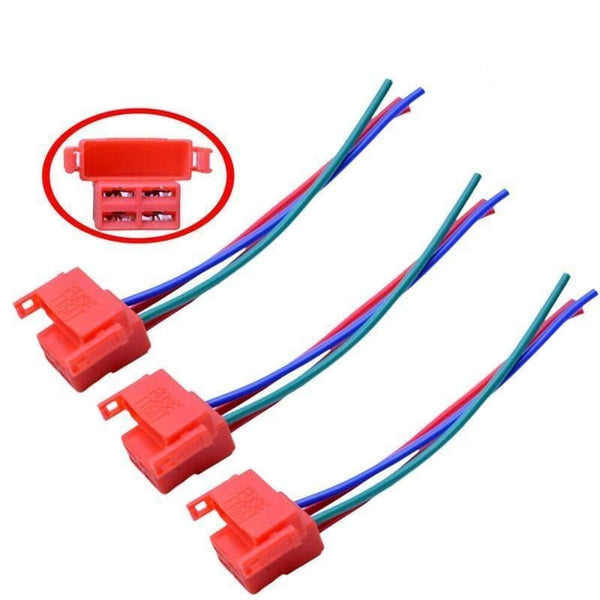 3PCS Starter Relay Solenoid Connector Plug 35850-MK3-671 35850-MT4-000 for Honda CBR 600 900 929 954 1000 1100XX
